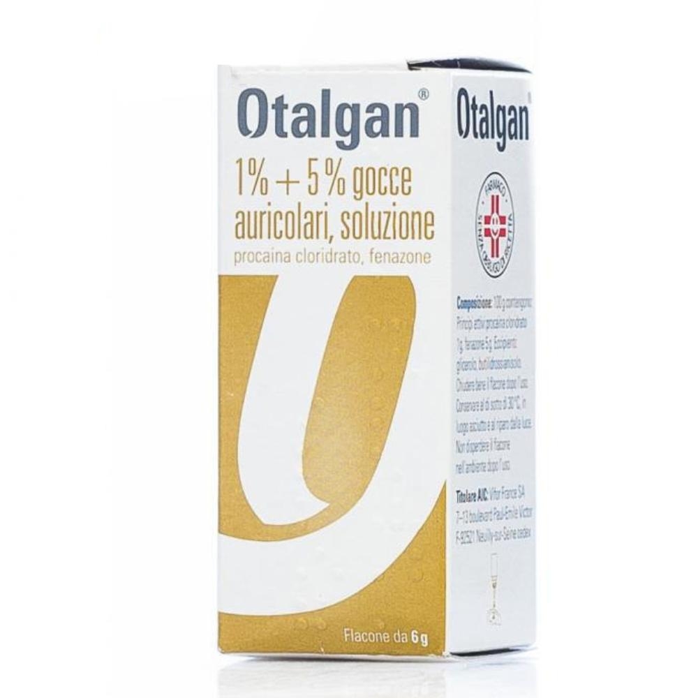 OTALGAN 1% + 5% GOCCE AURICOLARI, SOLUZIONE