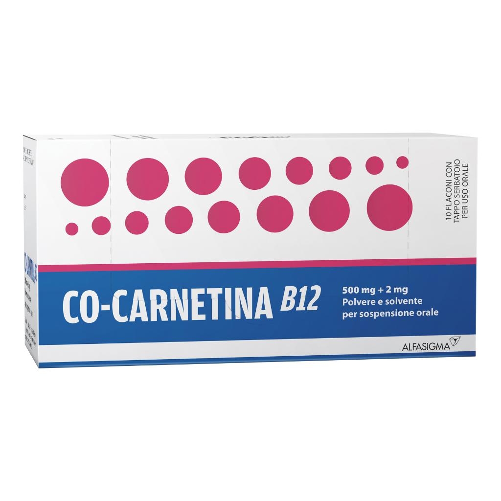 COCARNITIN B12 500 MG/2 MG POLVERE E SOLVENTE PER SOSPENSIONE ORALE