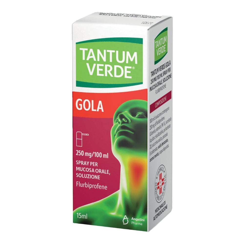 TANTUM VERDE 0,15% SOLUZIONE PER MUCOSA ORALE