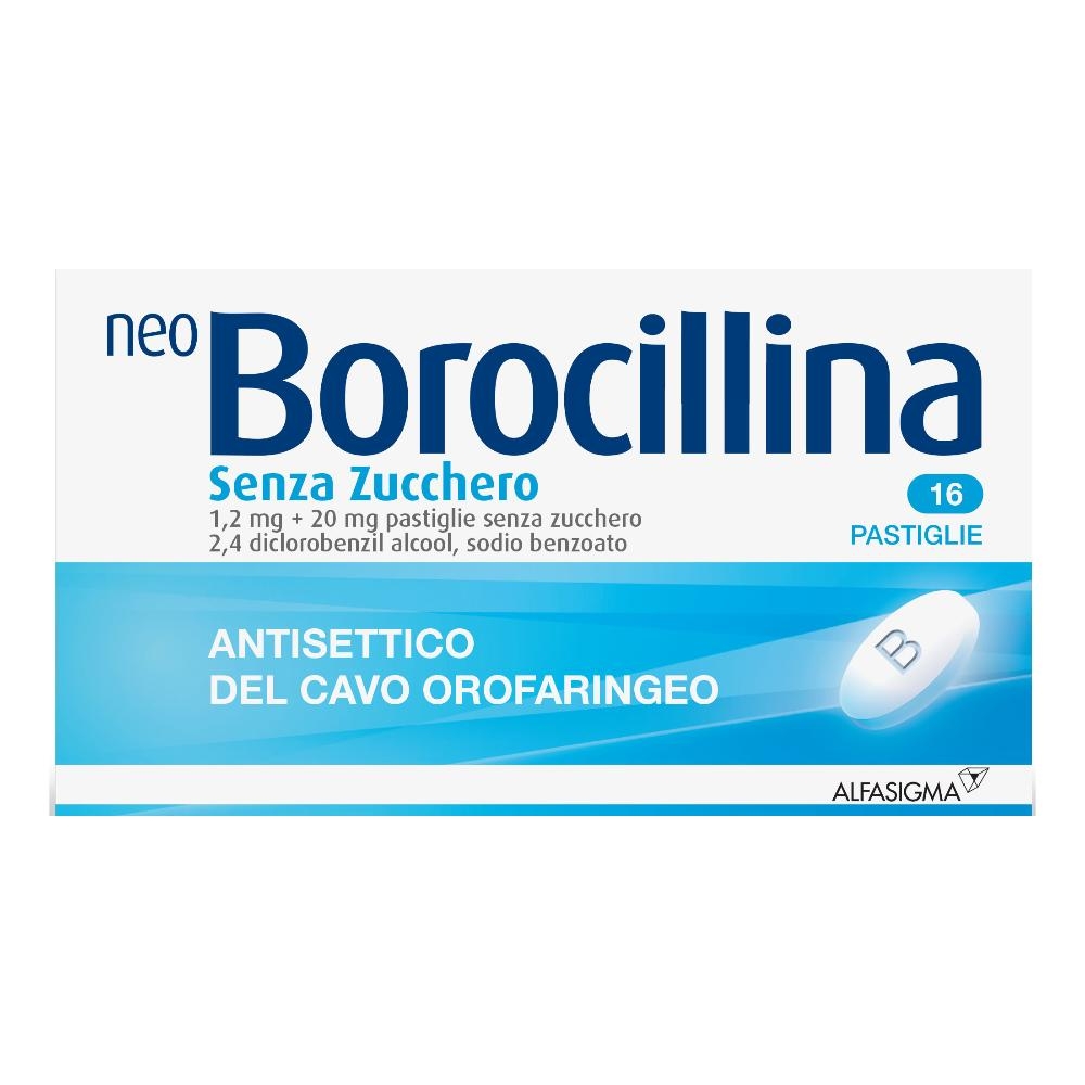 NEO BOROCILLINA 1,2 MG + 20 MG PASTIGLIE SENZA ZUCCHERO