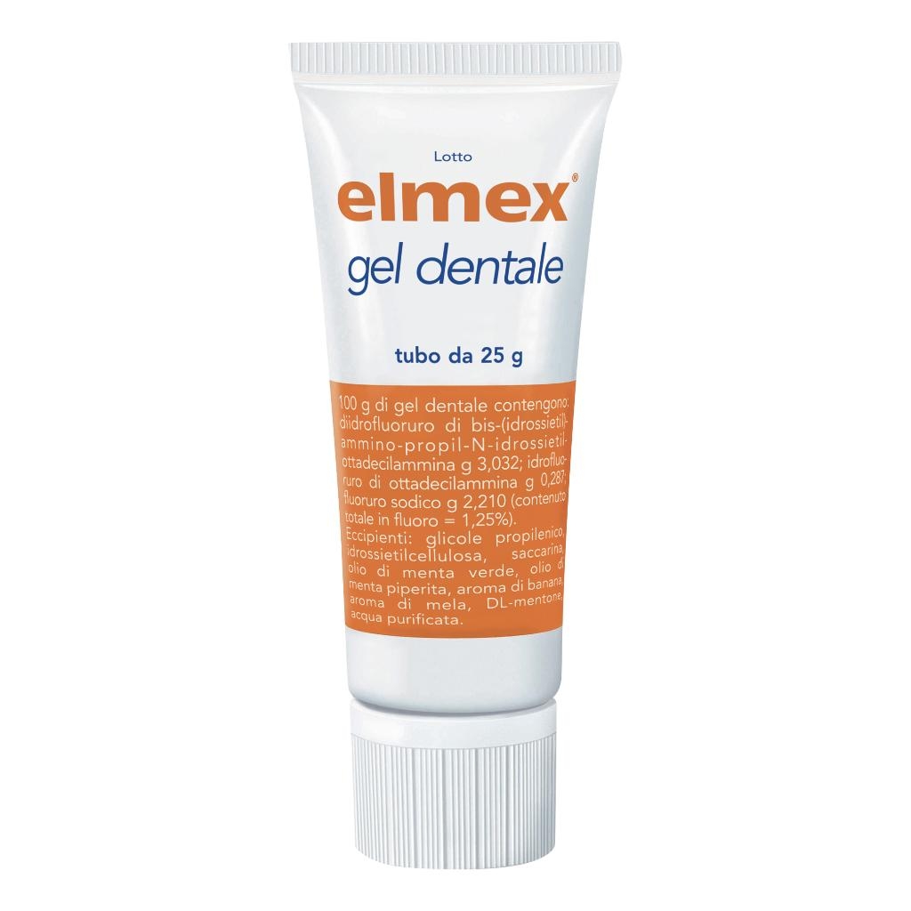 ELMEX 30,32 MG/G / 2,87 MG/G / 22,1 MG/G GEL DENTALE