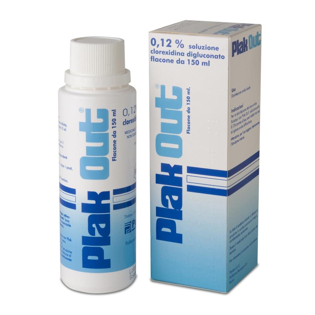 PLAK OUT 0,12% SOLUZIONE