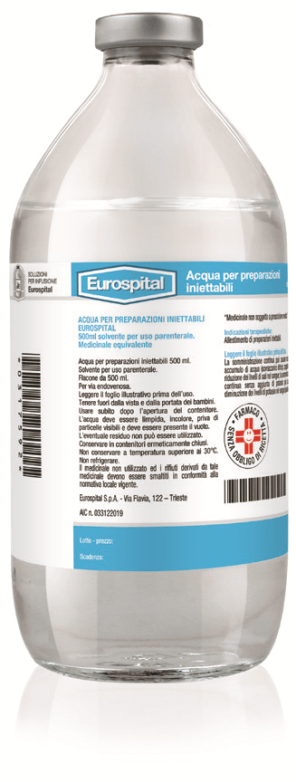 ACQUA PER PREPARAZIONI INIETTABILI EUROSPITAL