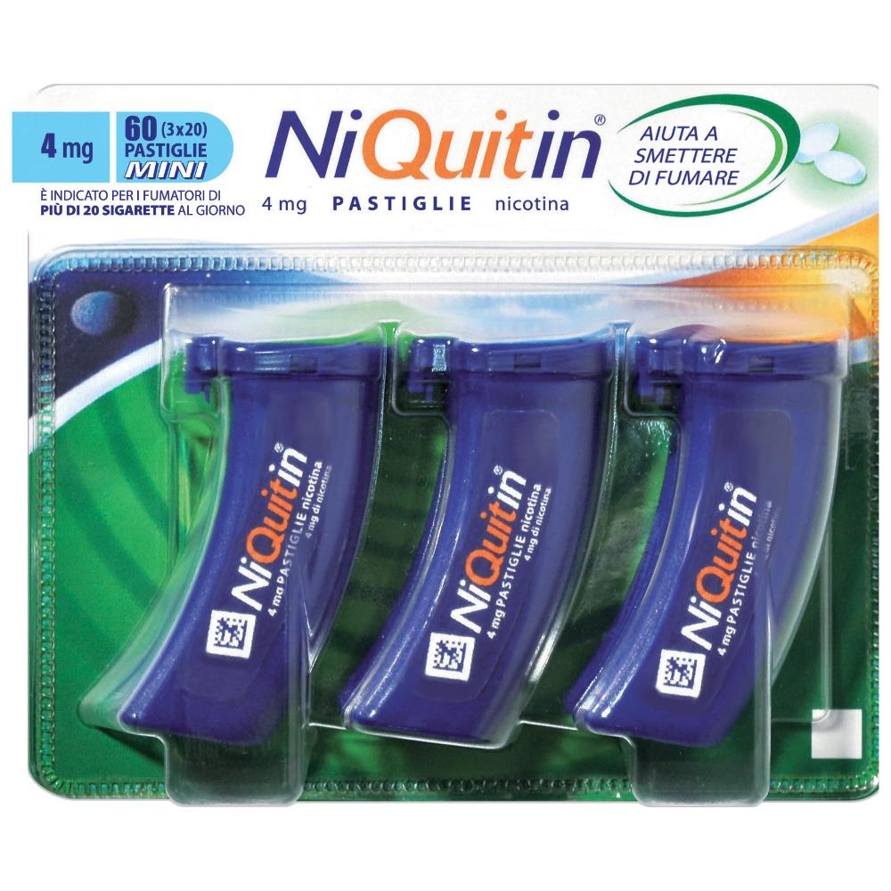 NIQUITIN 4 MG PASTIGLIE