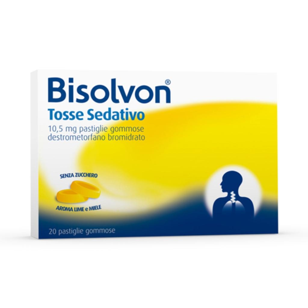 BISOLVON TOSSE SEDATIVO 10,5 MG PASTIGLIE GOMMOSE