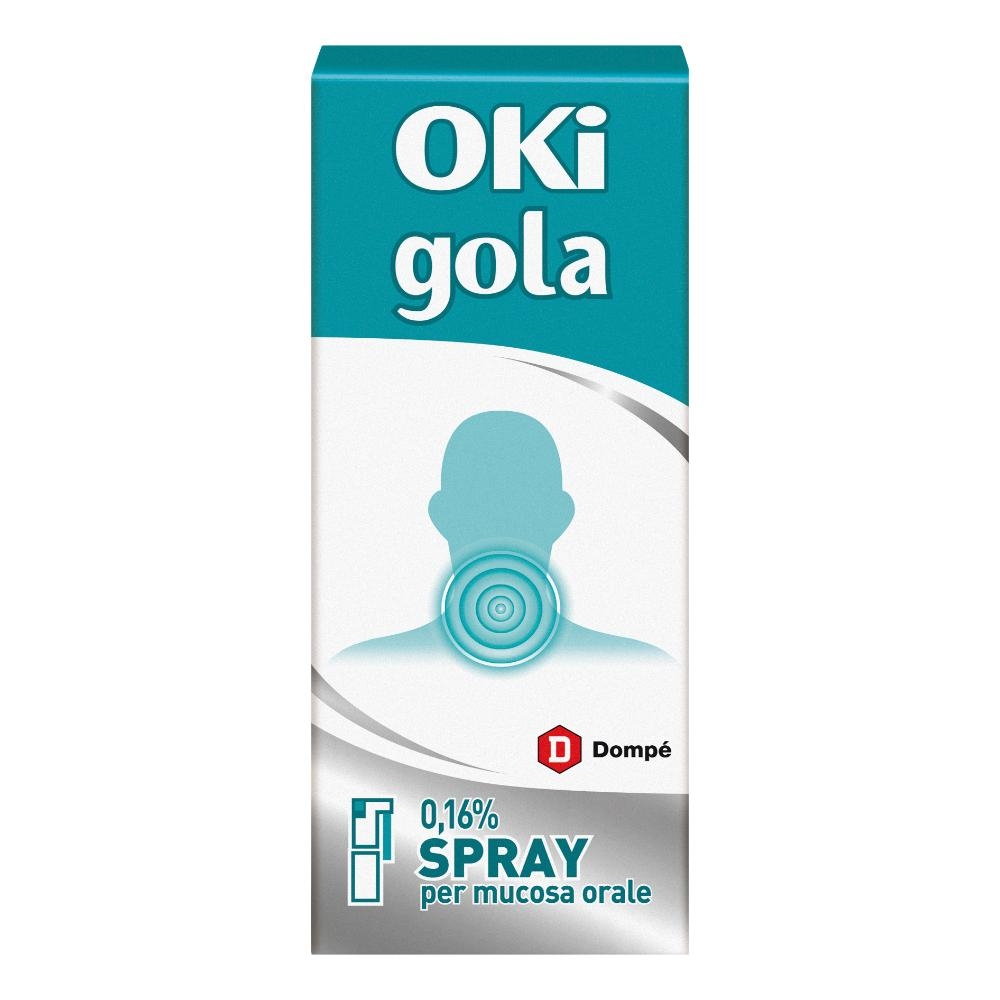 OKI GOLA 0,16% SPRAY PER MUCOSA ORALE