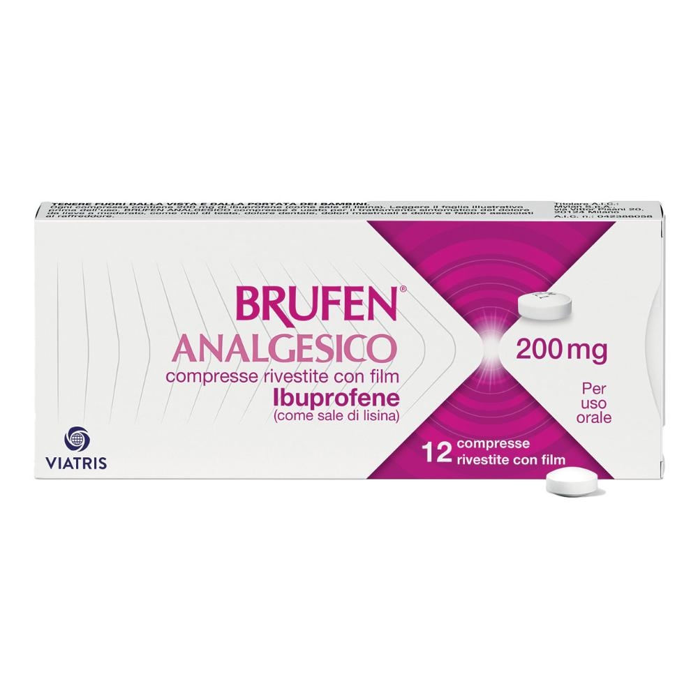 BRUFEN ANALGESICO COMPRESSE RIVESTITE CON FILM