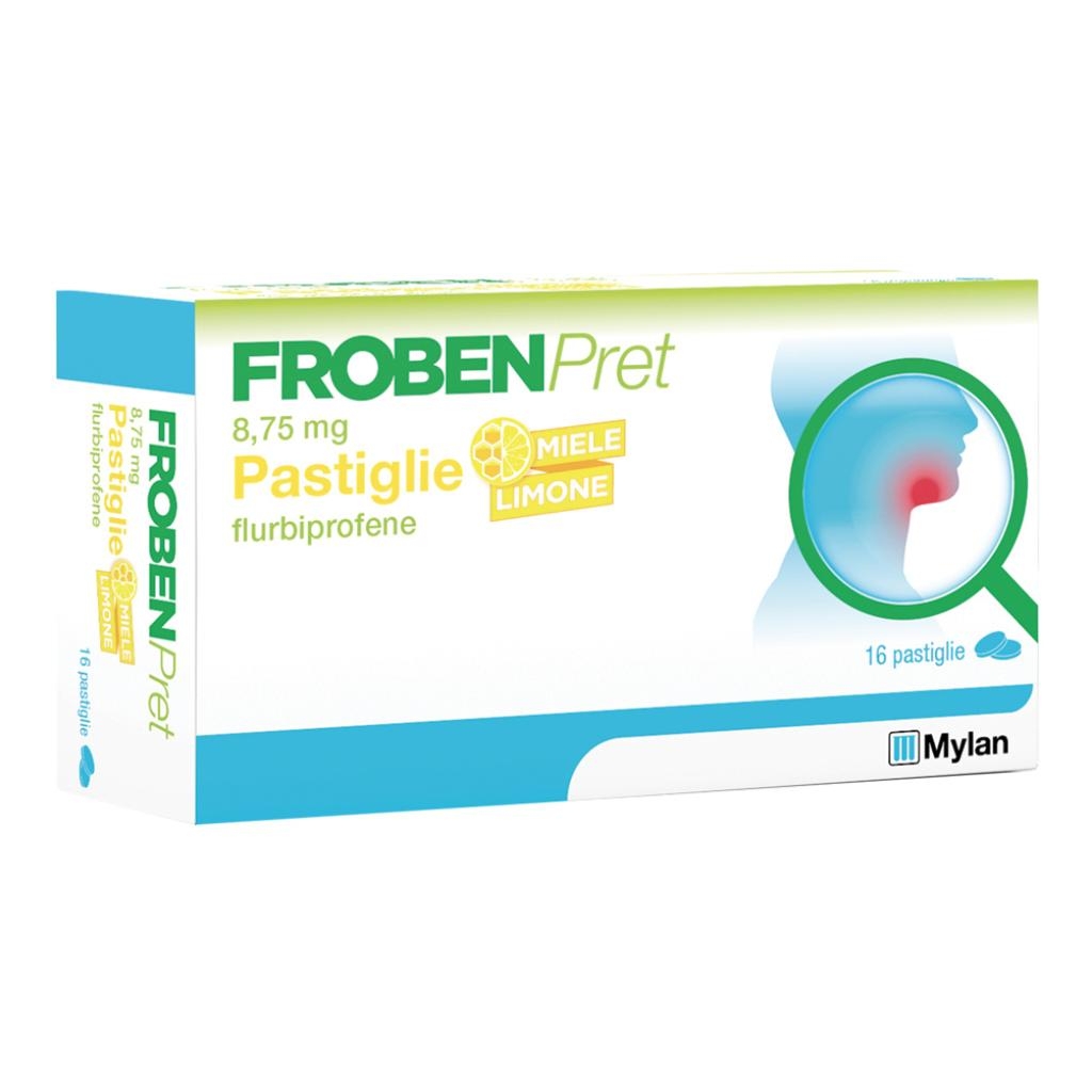 FROBENPRET 8,75 MG PASTIGLIE GUSTO LIMONE E MIELE