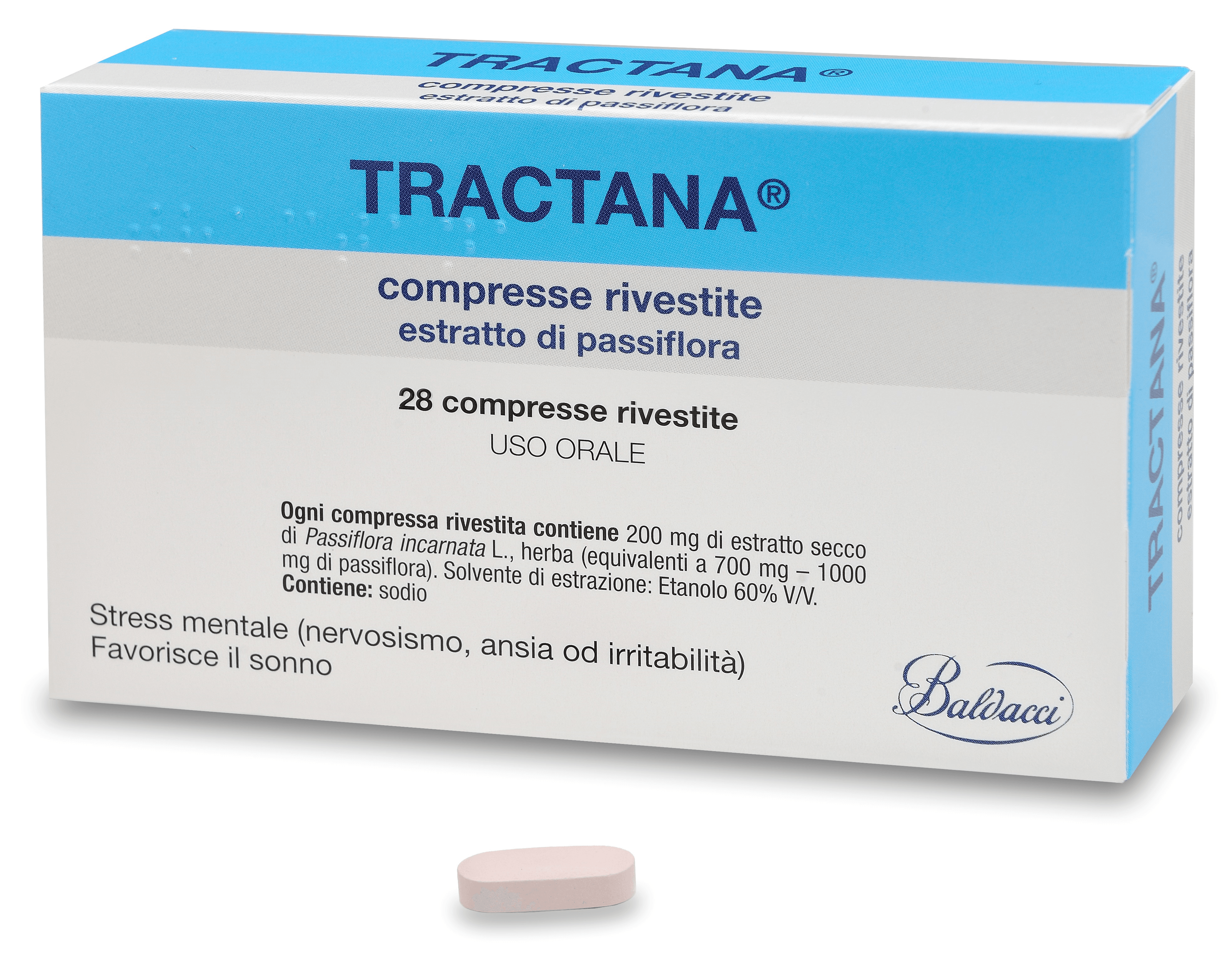 TRACTANA COMPRESSE RIVESTITE