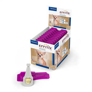 EFFITIX 26.8 MG/240 MG SOLUZIONE SPOT-ON PER CANI DI TAGLIA MOLTO PICCOLA