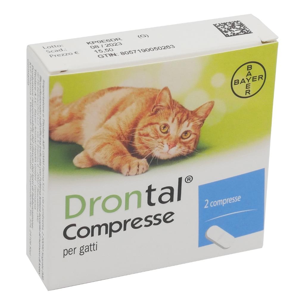 DRONTAL COMPRESSE PER GATTI