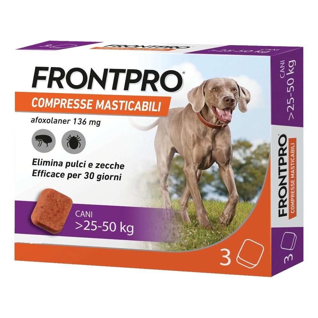 FRONTPRO COMPRESSE MASTICABILI PER CANI