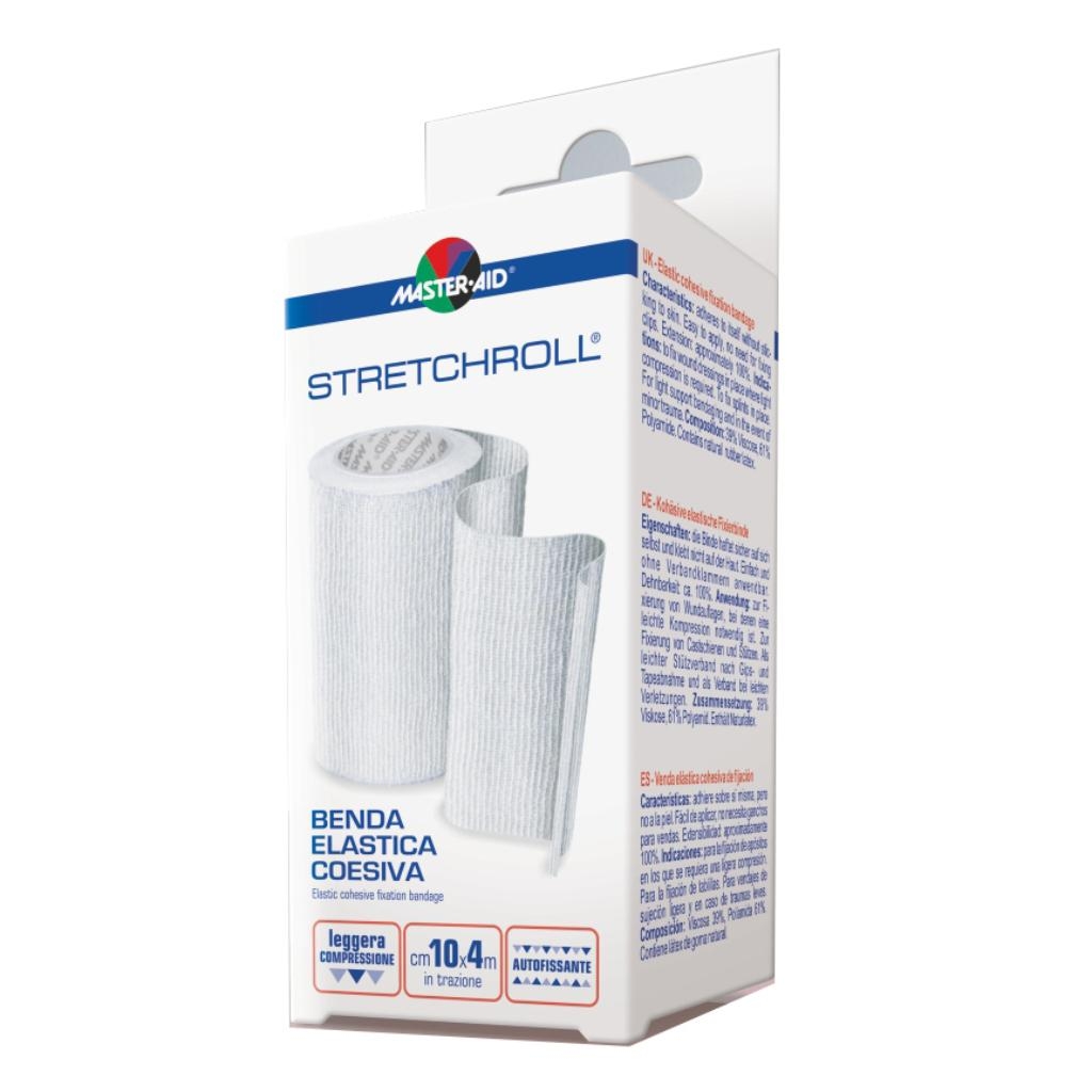 BENDA ELASTICA MASTER-AID STRETCHROLL 4X400CM