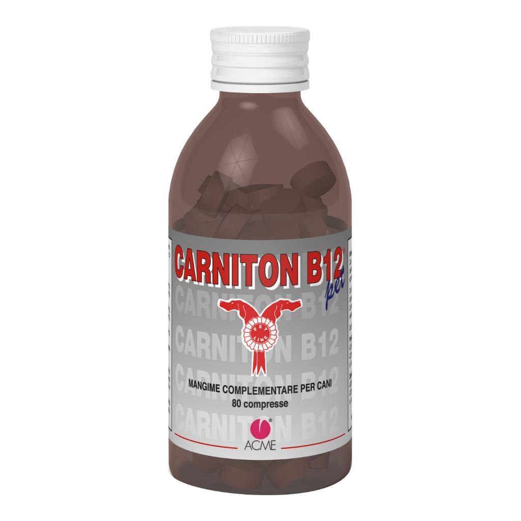 CARNITON B 12 80 COMPRESSE