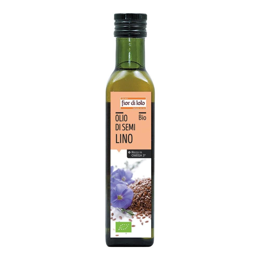 FIOR DI LOTO OLIO DI SEMI DI LINO 250 ML