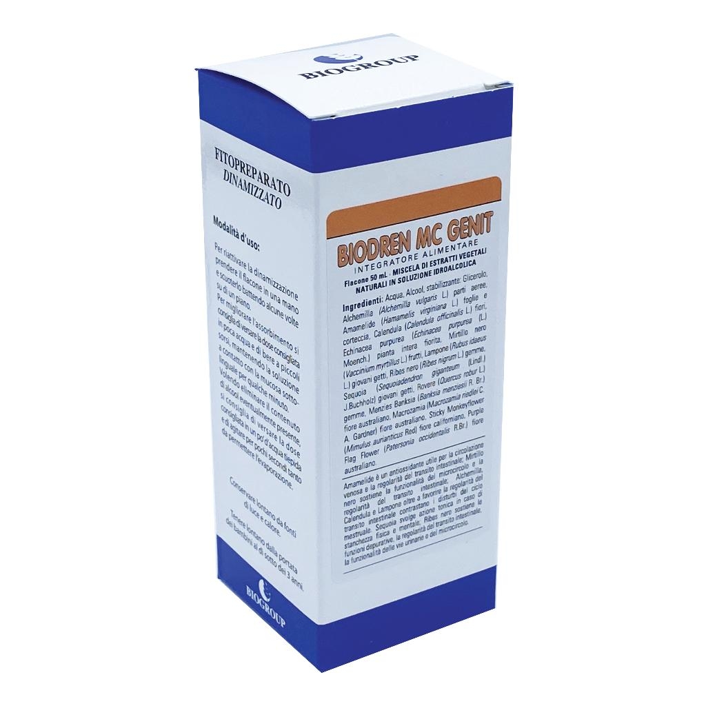 BIODREN MC GENIT SOLUZIONE IDROALCOLICA 50 ML