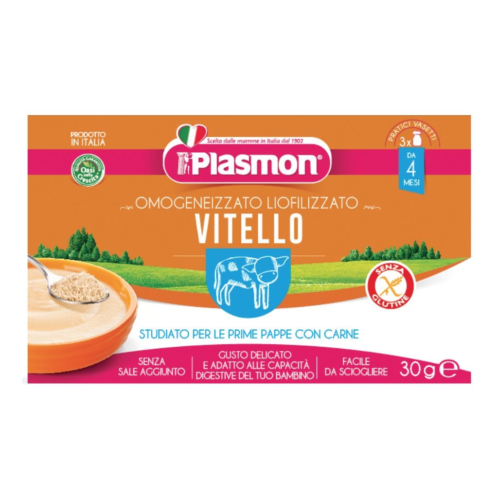 PLASMON LIOFILIZZATO VITELLO 10 G X 3 PEZZI
