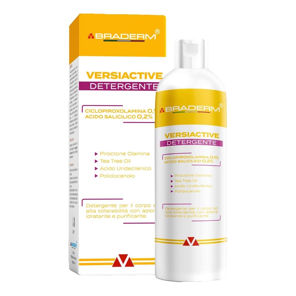 VERSIACTIVE DETERGENTE CORPO 200 ML BRADERM