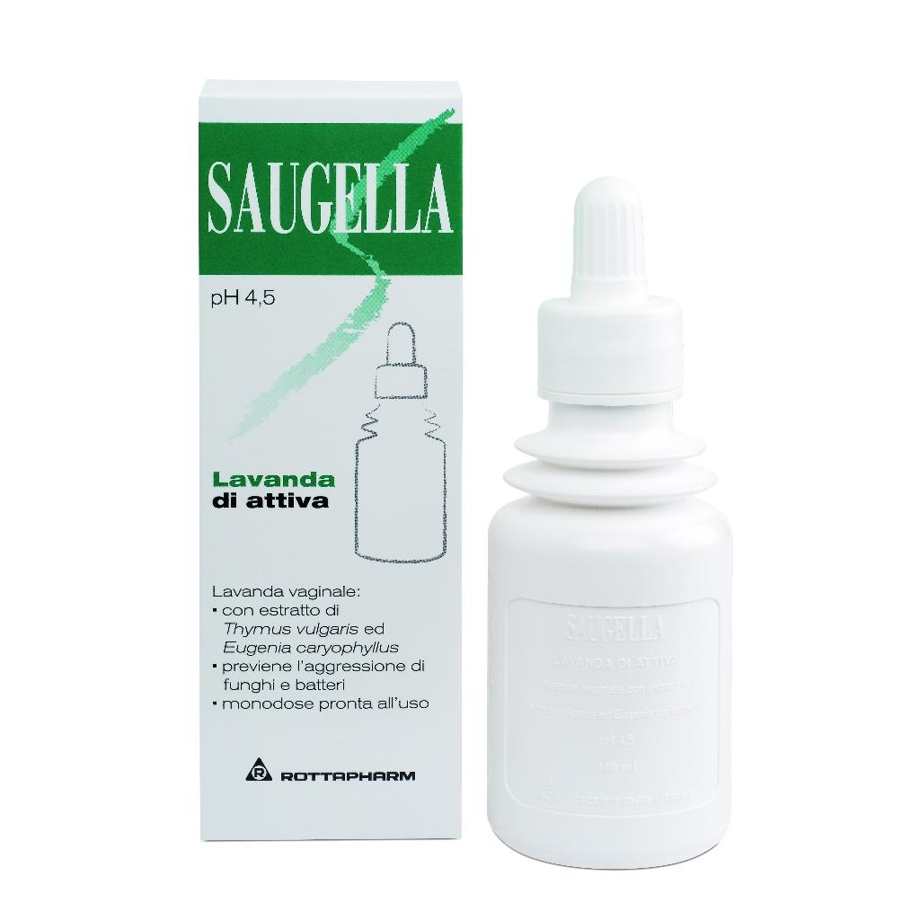 SAUGELLA LAVANDA VAGINALE ATTIVA 140 ML 4 PEZZI