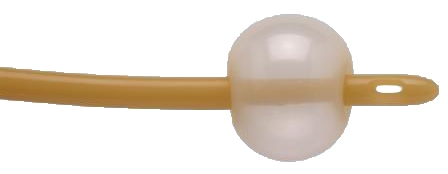 CATETERE FOLEY NELATON LATTICE RIVESTITO DI SILICONE CH 18 2 VIE 2 FORI PALLONCINO 15 ML CON VALVOLA ROSSA PER UOMO STERILE MONOUSO 10 PEZZI