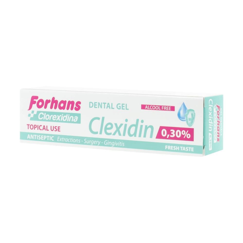 FORHANS CLEXIDIN COLLUTORIO IN GEL ALLA CLOREXIDINA 0,30% 30