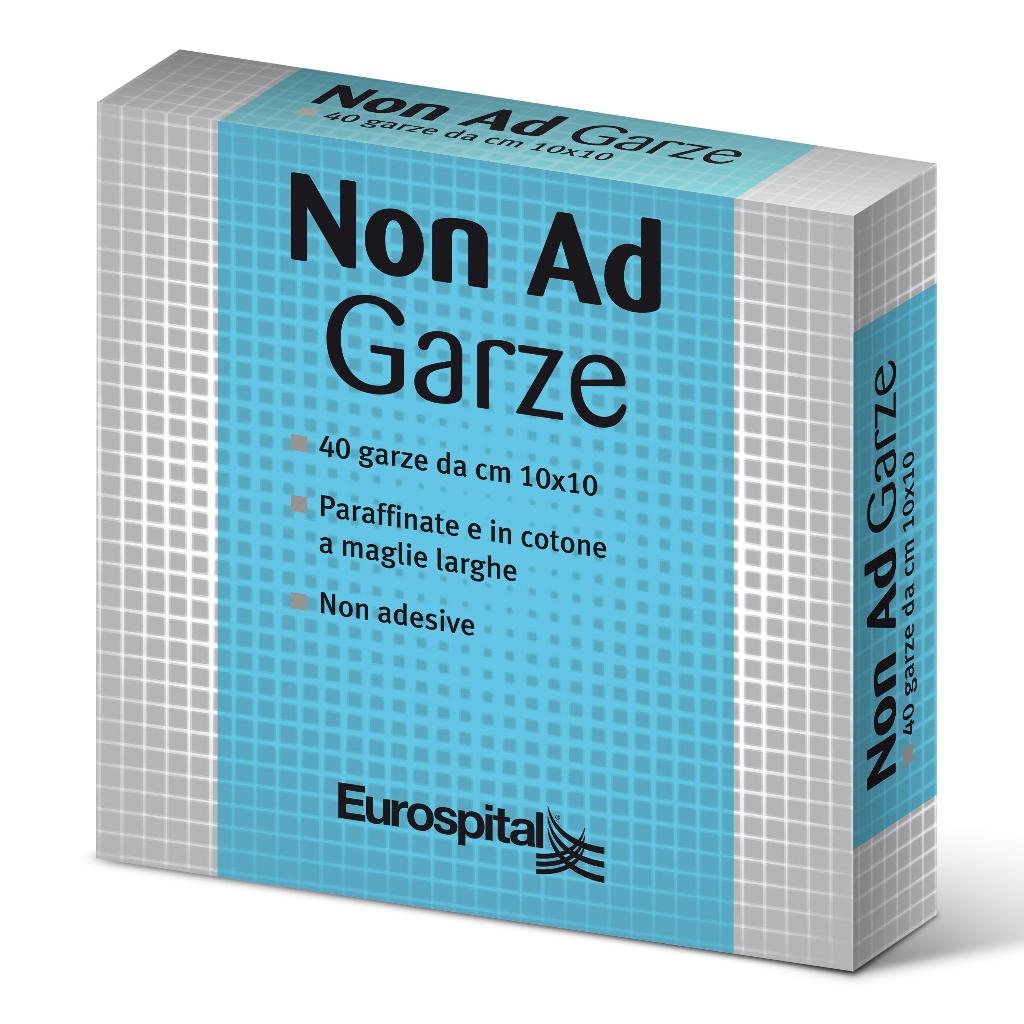 GARZA PARAFFINATA NON AD 10X10 CM 40 PEZZI