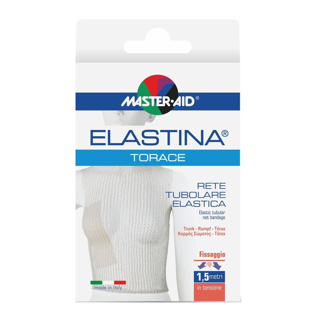 RETE TUBOLARE ELASTICA IPOALLERGENICA MASTER-AID ELASTINA TORACE 5 MT IN TENSIONE CALIBRO 8 CM