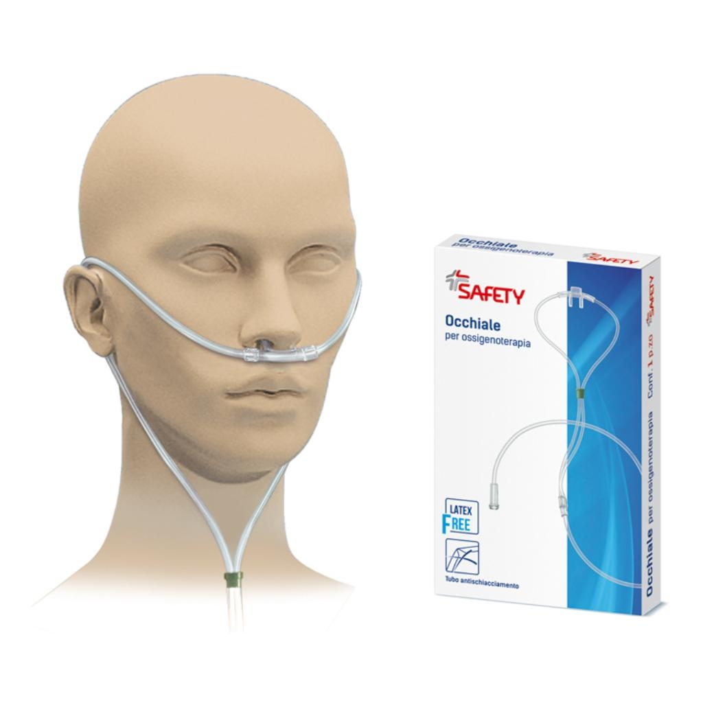 OCCHIALE PER OSSIGENOTERAPIA