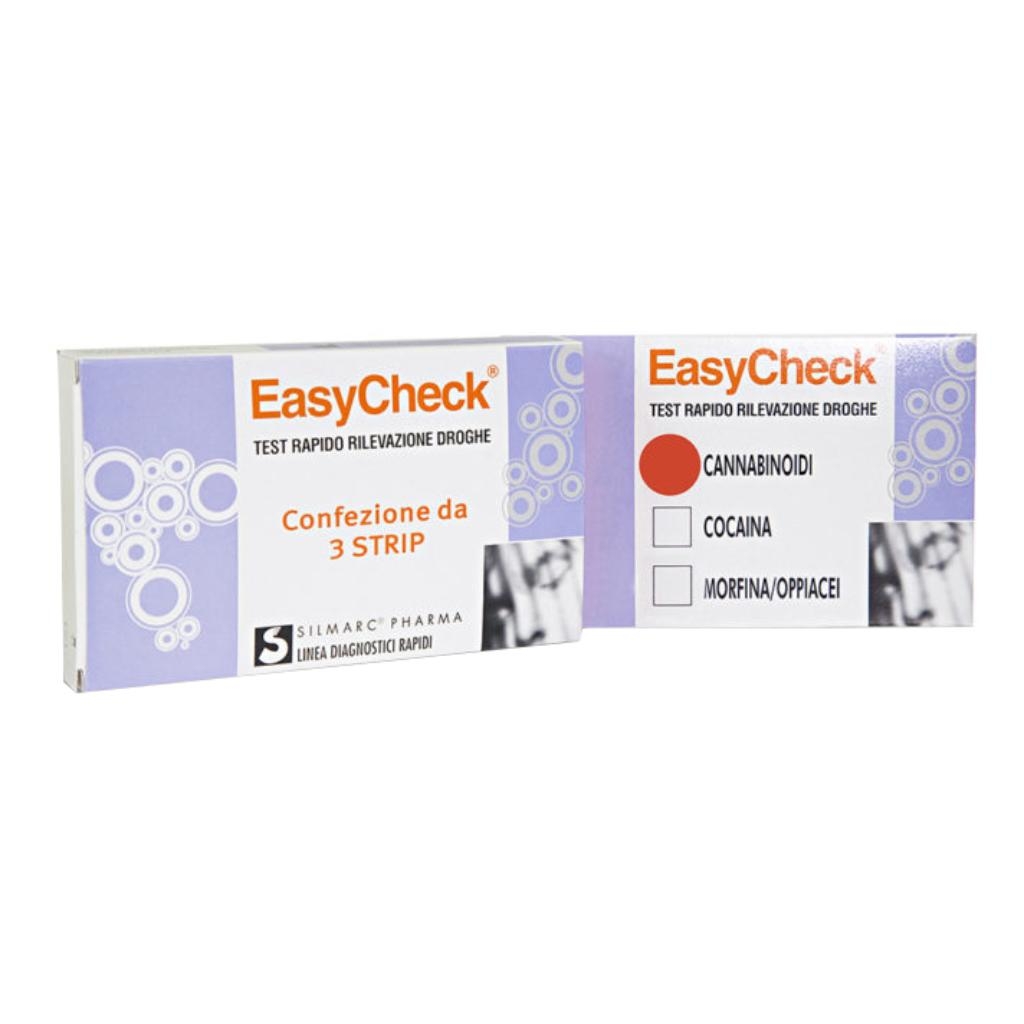 TEST RAPIDO TRIPACK THC PER LA RILEVAZIONE DI DROGHE EASYCHECK
