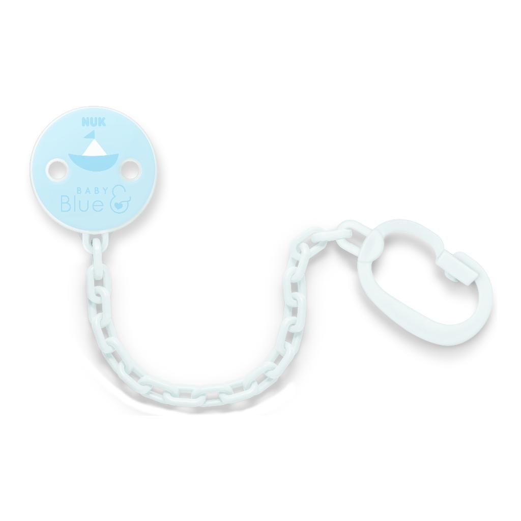 NUK ROSE & BLUE CATENELLA PORTASUCCHIETTO BLU 1 PEZZO