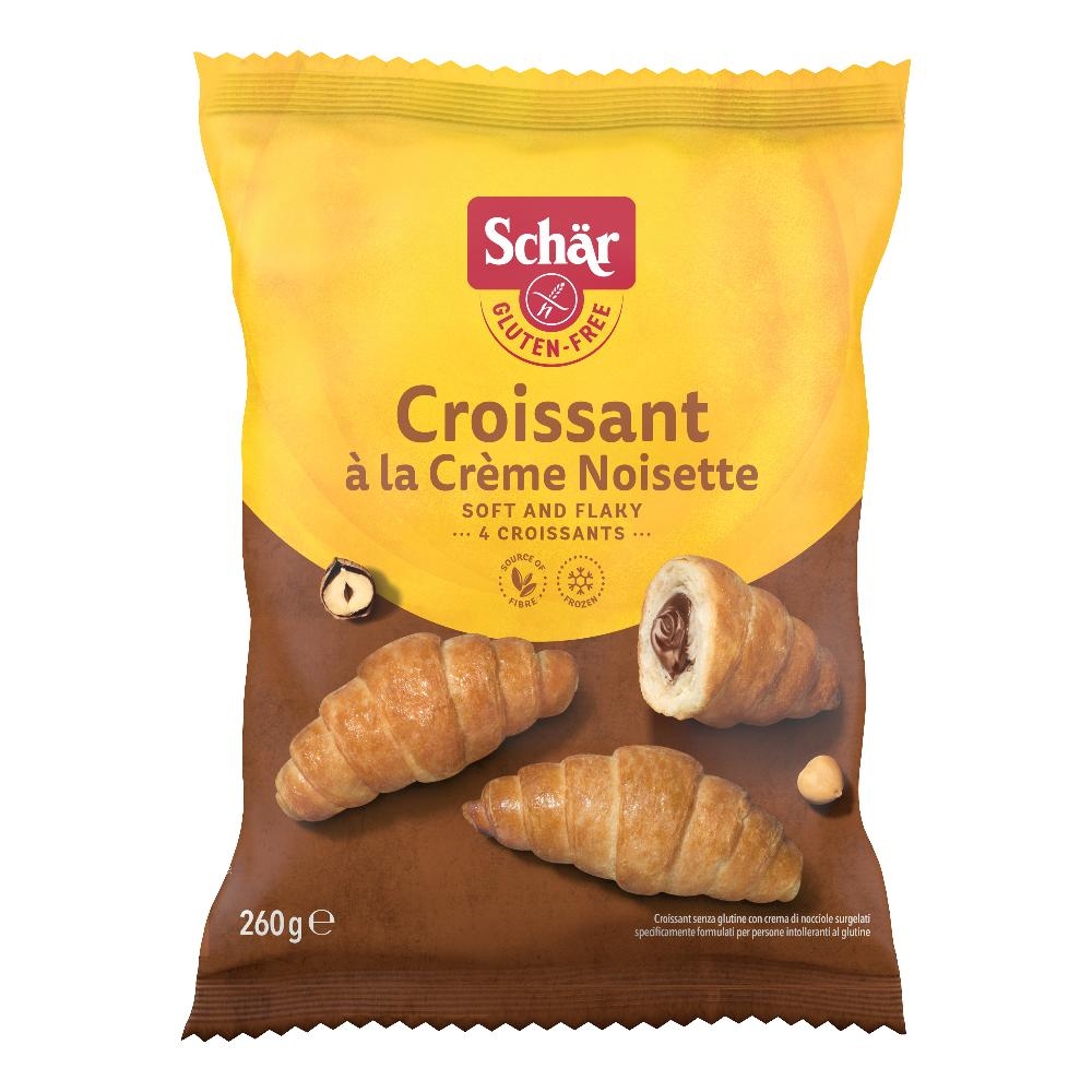 SCHAR CROISSANT CREME NOISETTE SURGELATO SENZA GLUTINE 260 G
