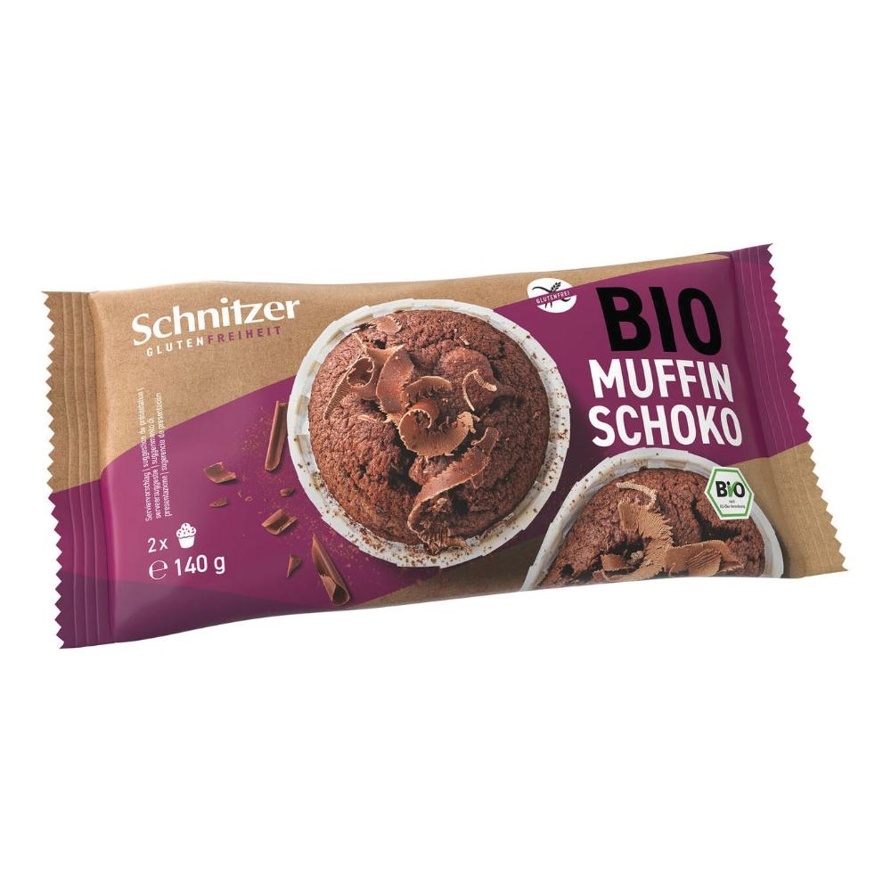 MUFFINS CIOCCOLATO FONDENTE SENZA GLUTINE 140 G