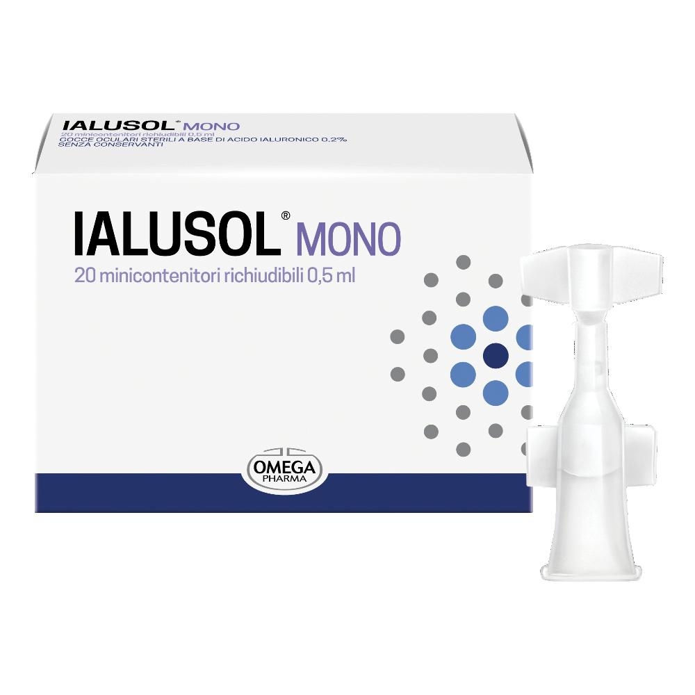 IALUSOL MONO GOCCE OCULARI 20 FLACONCINI 0,5 ML