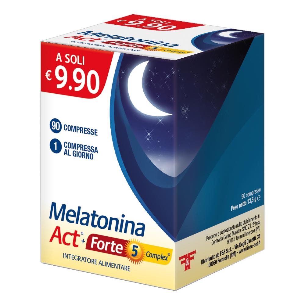 MELATONINA ACT+FORTE 5 COMPLEX 90 COMPRESSE