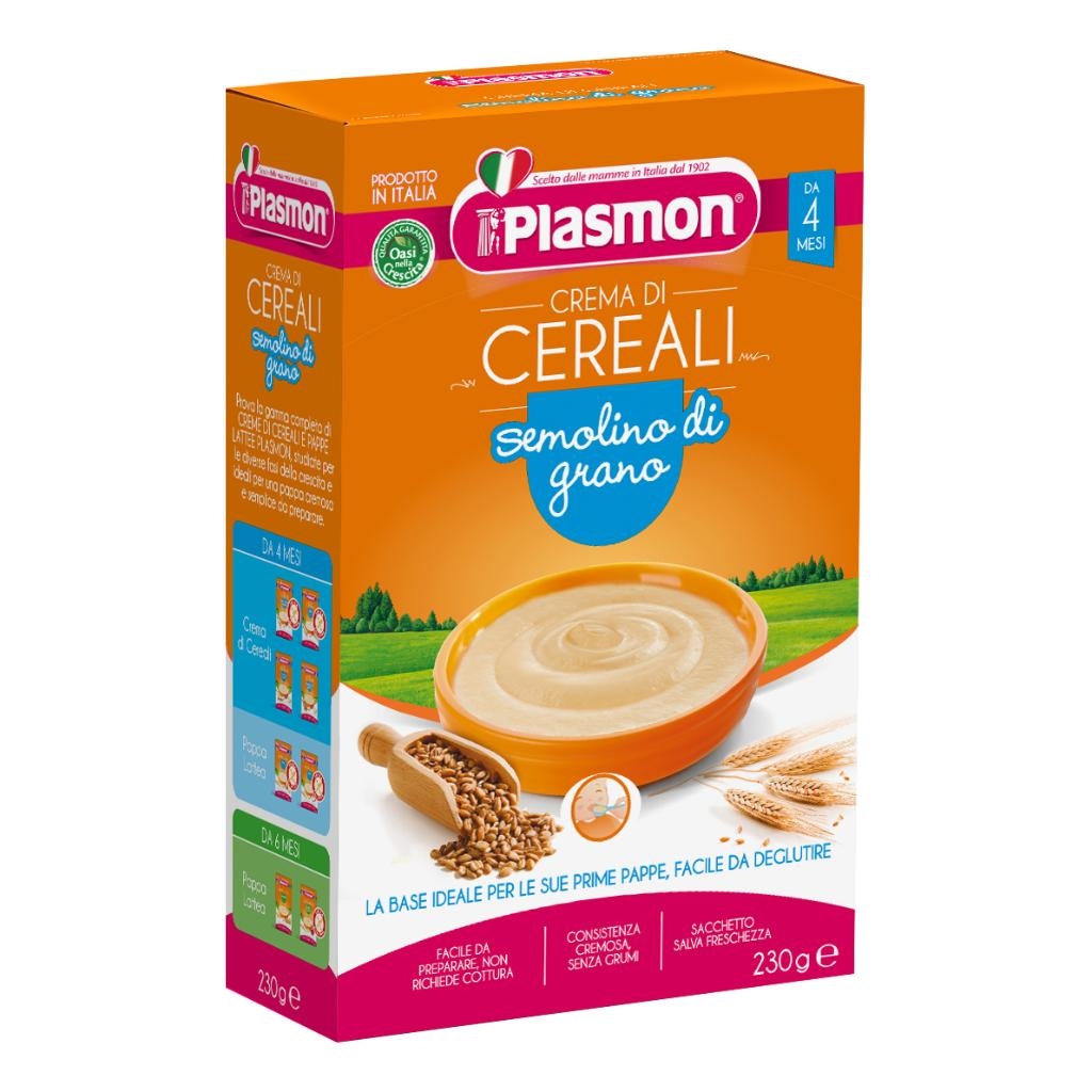PLASMON CEREALI SEMOLINO DI GRANO 230 G