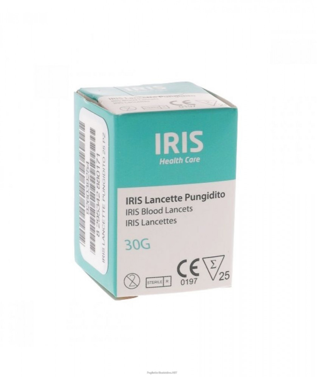 LANCETTE PUNGIDITO IRIS 25 PEZZI