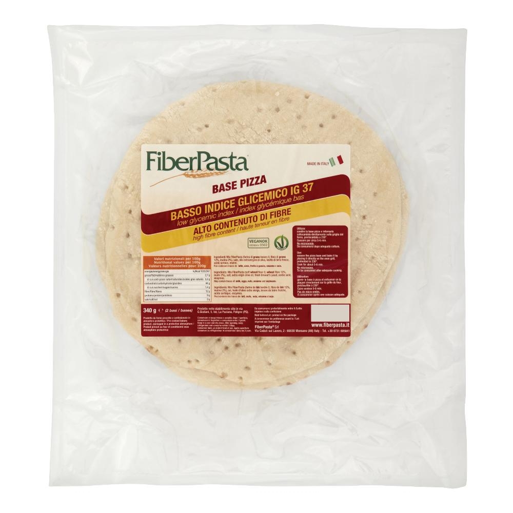FIBERPASTA BASE PER PIZZA SENZA LIEVITO 340 G