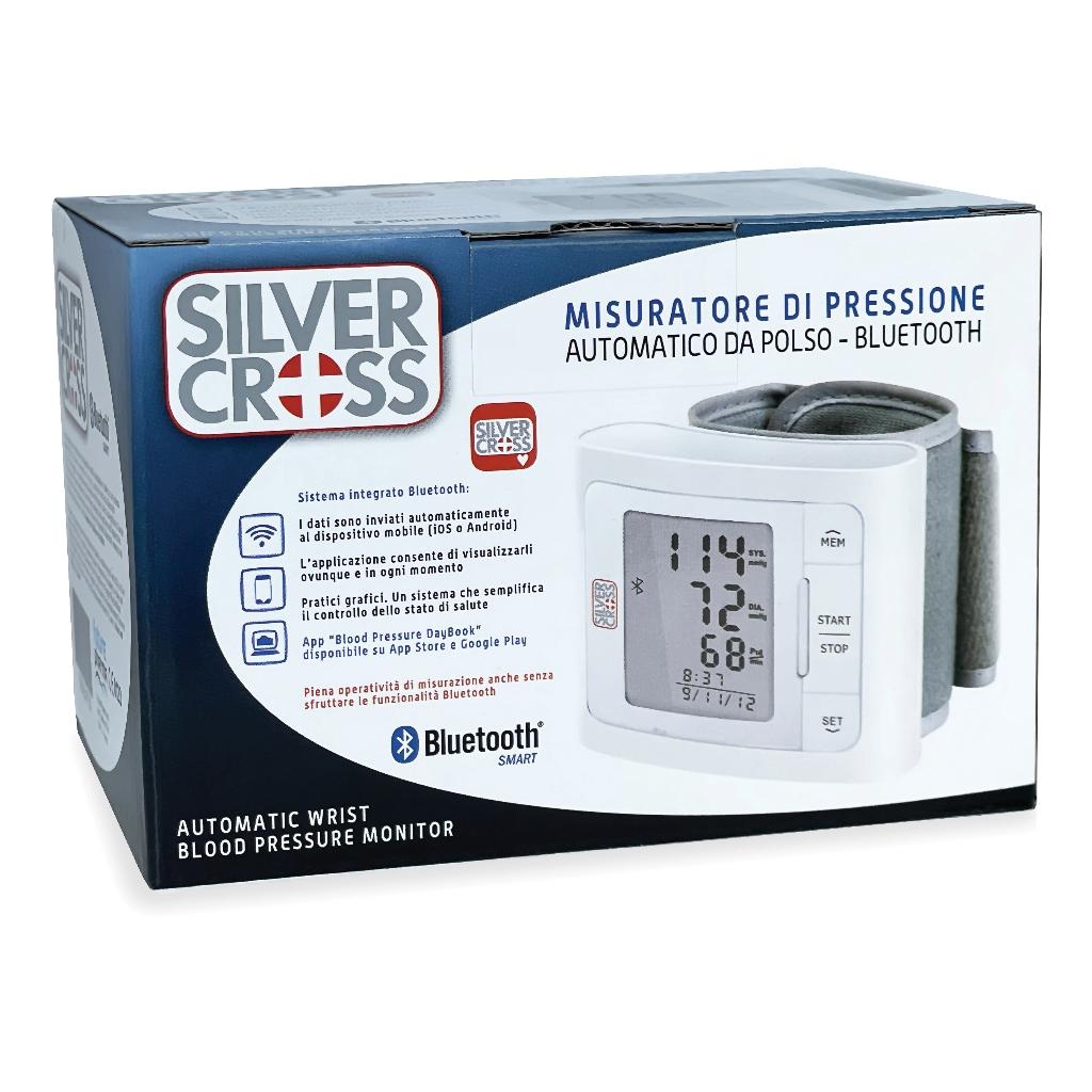 SILVER CROSS MISURATORE DI PRESSIONE AUTOMATICO DA POLSO