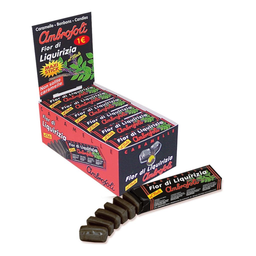 AMBROSOLI STICK LIQUIRIZIA E MIELE 46 G 1 PEZZO