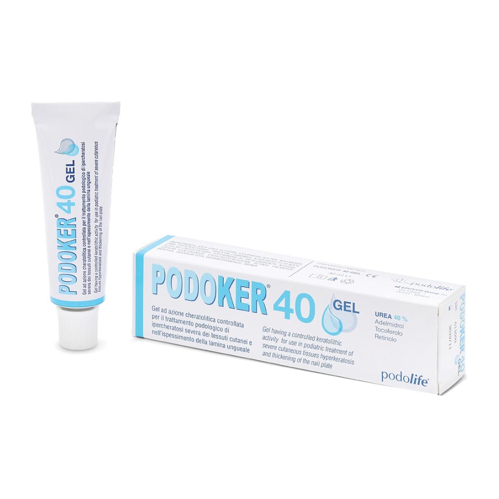 PODOKER 40 GEL AZIONE CHERATOLITICA TUBO DA 30 ML CON APPLICATORE