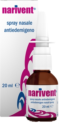 SPRAY NASALE ANTIEDEMIGENO NARIVENT FLACONE 20 ML