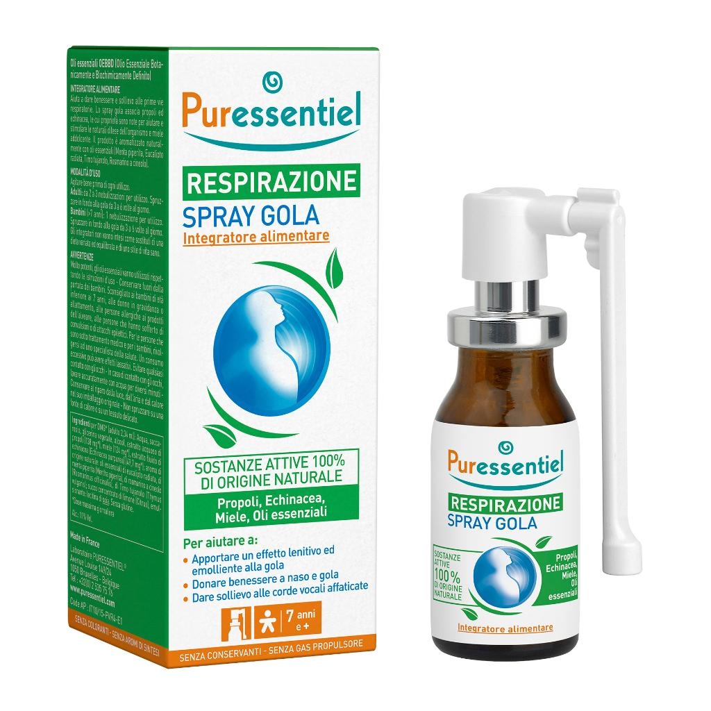 PURESSENTIEL SPRAY GOLA RESPIRAZIONE 30 ML