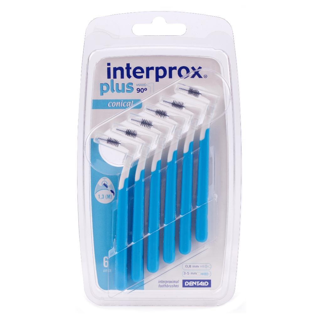 INTERPROX PLUS CONICO BLU 6 PEZZI