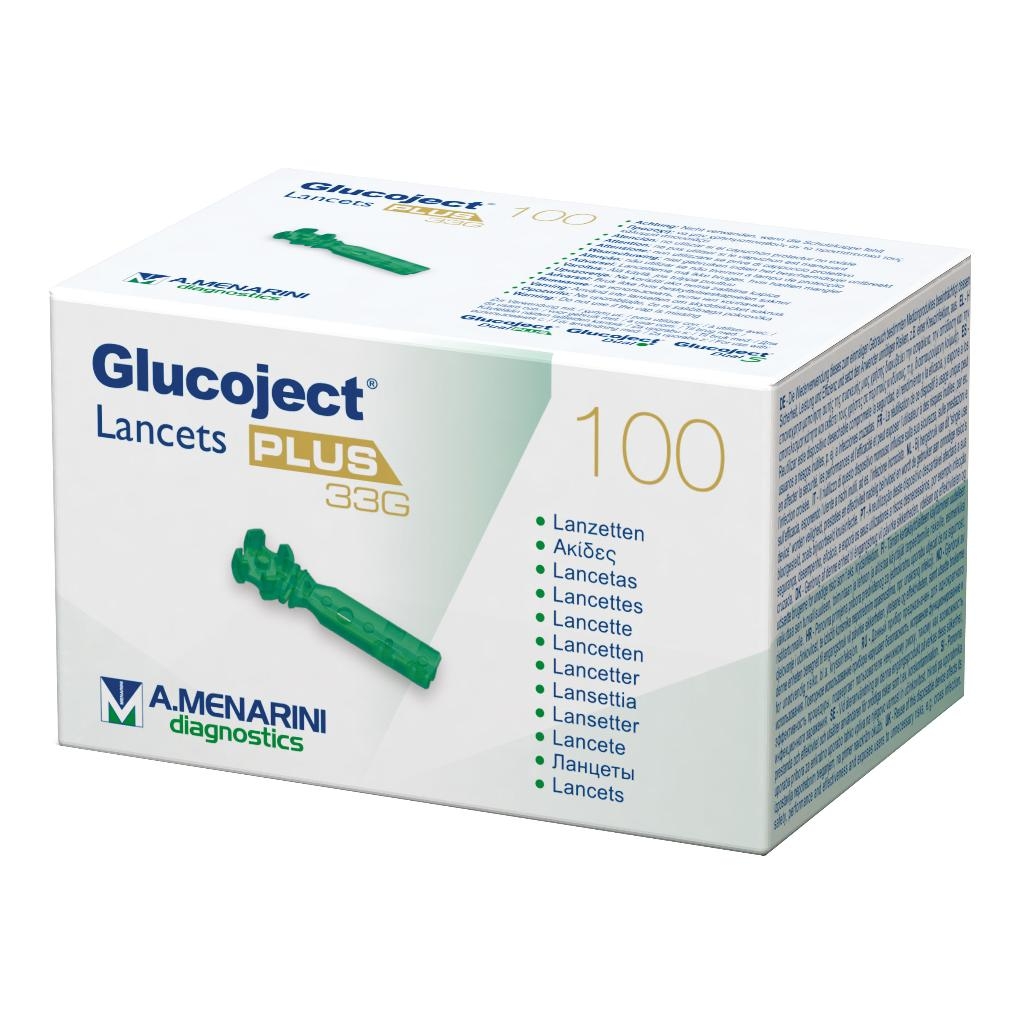 LANCETTE PUNGIDITO GLUCOJET PLUS GAUGE 33 100 PEZZI