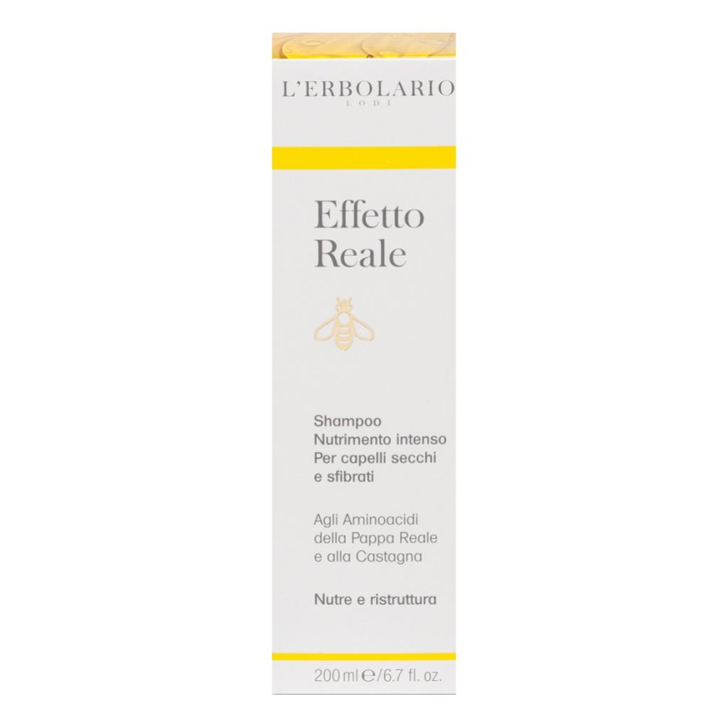 EFFETTO REALE SHAMPOO NUTRIMENTO INTENSO CAPELLI SECCHI E SFIBRATI 200 ML