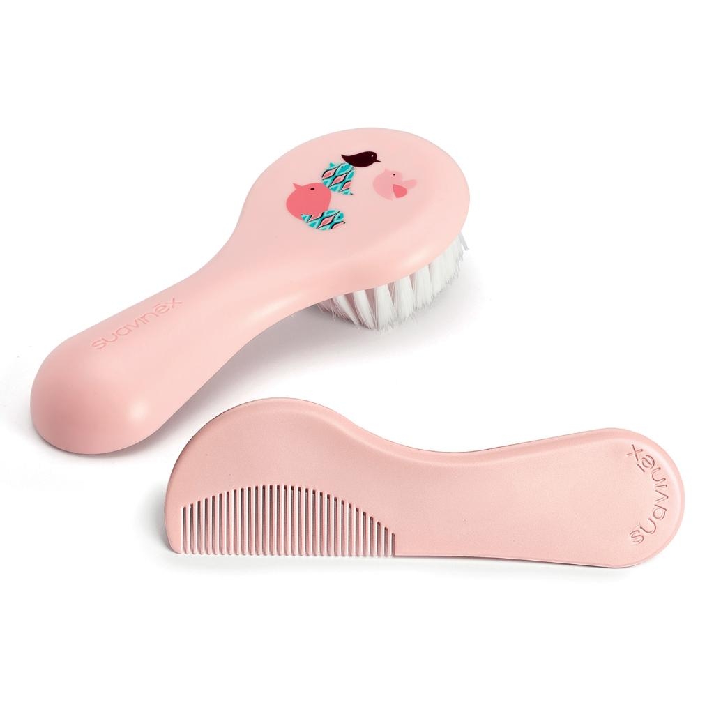 SUAVINEX SPAZZOLA/PETTINE ROSA
