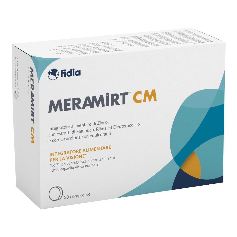 MERAMIRT CM 30 COMPRESSE MASTICABILI