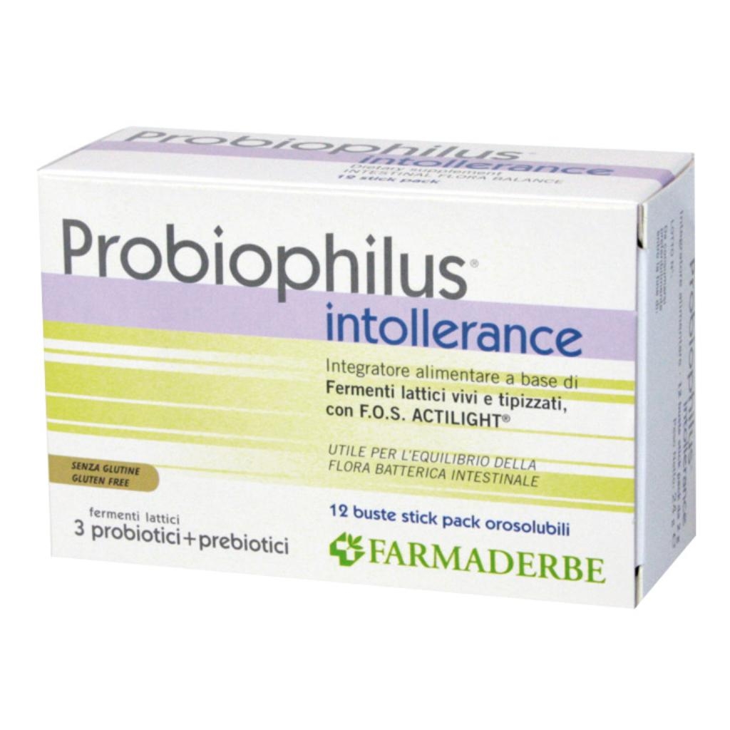 PROBIOPHILUS INTOLLERANCE 12 STICK PACK