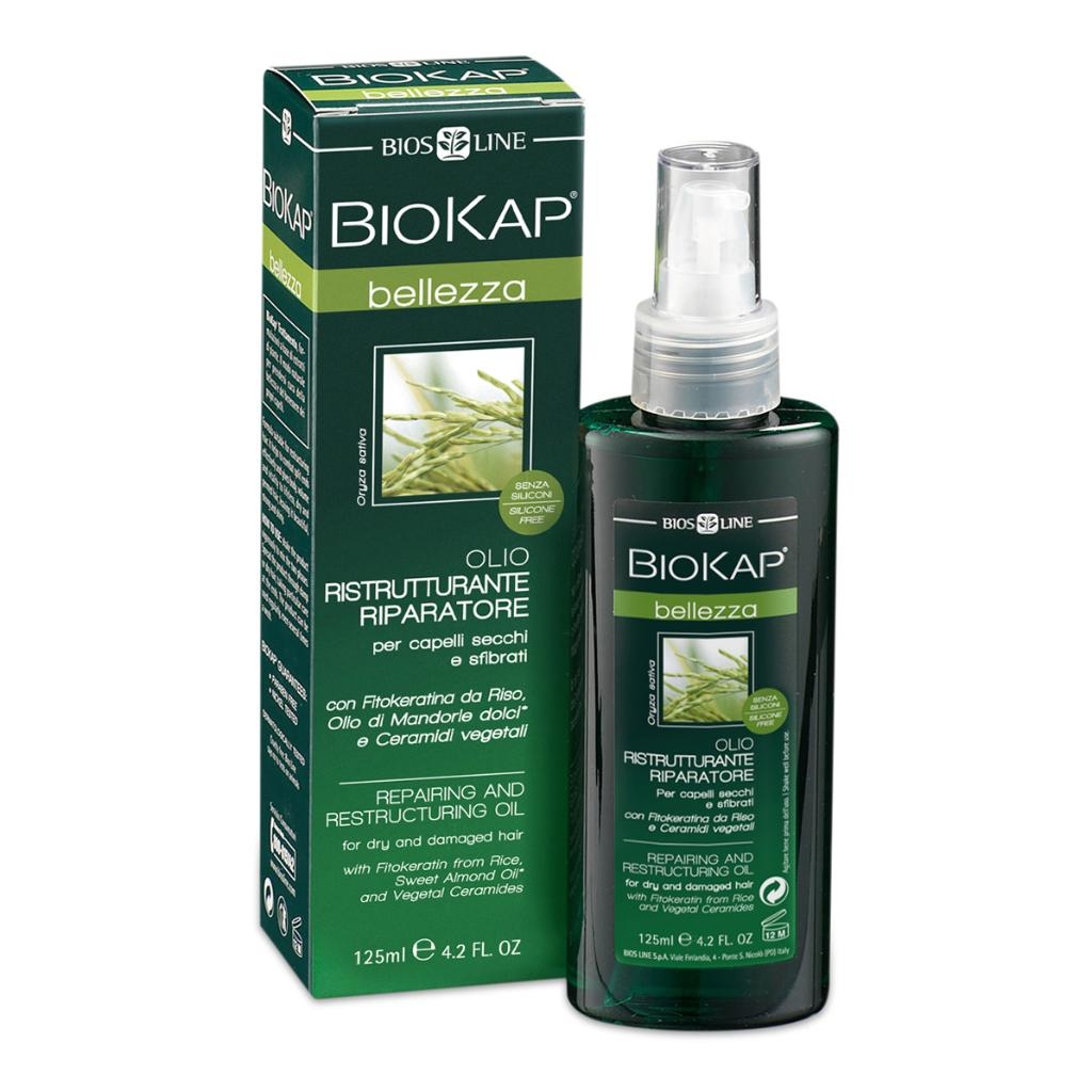 BIOKAP BELLEZZA OLIO RISTRUTTURANTE RIPARATORE 125 ML BIOSLINE