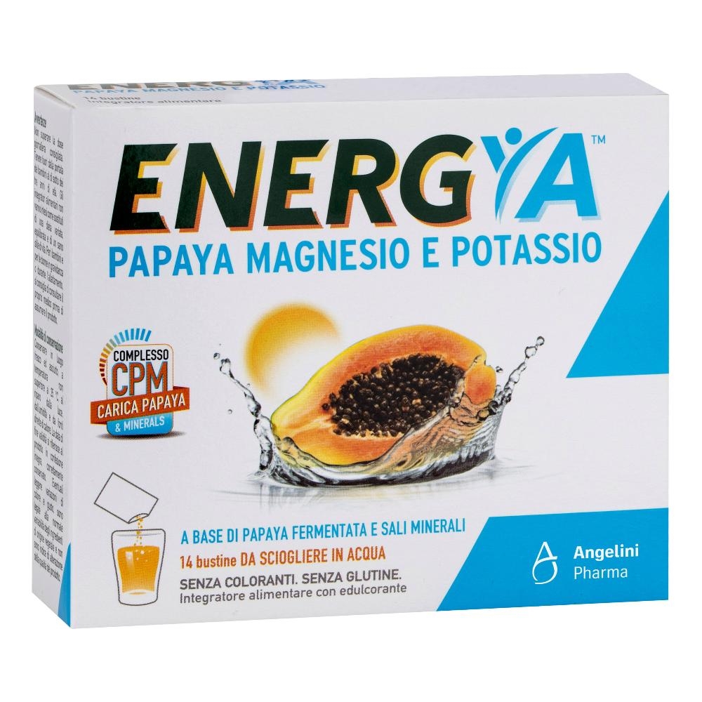 ENERGYA PAPAYA MAGNESIO POTASSIO 14 BUSTINE